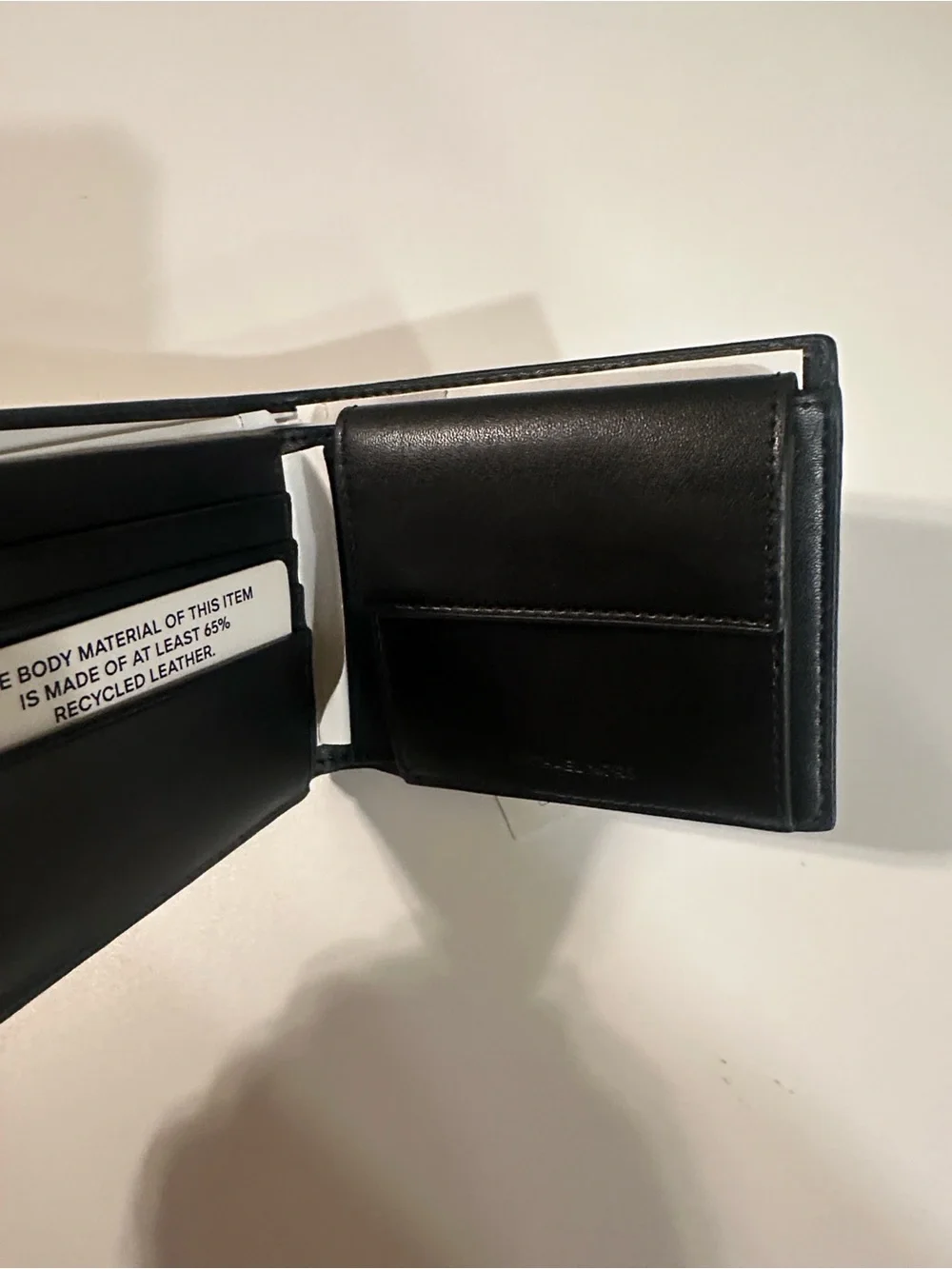 Michael Kors Black Saffiano Leather Men's Wallet with MK Logo